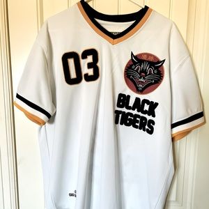 Iro Ochi Men Osaka Black Tigers Away Jersey (white) size// XL